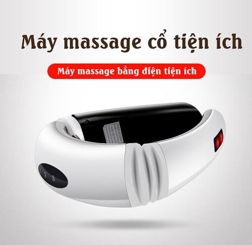 Máy massage cổ 3D cảm ứng xung điện từ KL-5830
